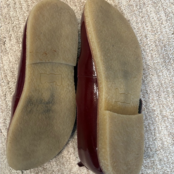 BOC lara maroon mary jane flats only worn once - Picture 2 of 4